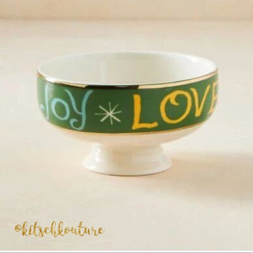 Anthro Danielle Kroll Making Spirits Bright Bowl